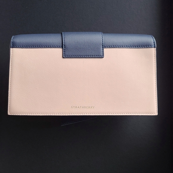 Strathberry Mini Crescent Leather Shoulder Bag - Picture 6 of 9